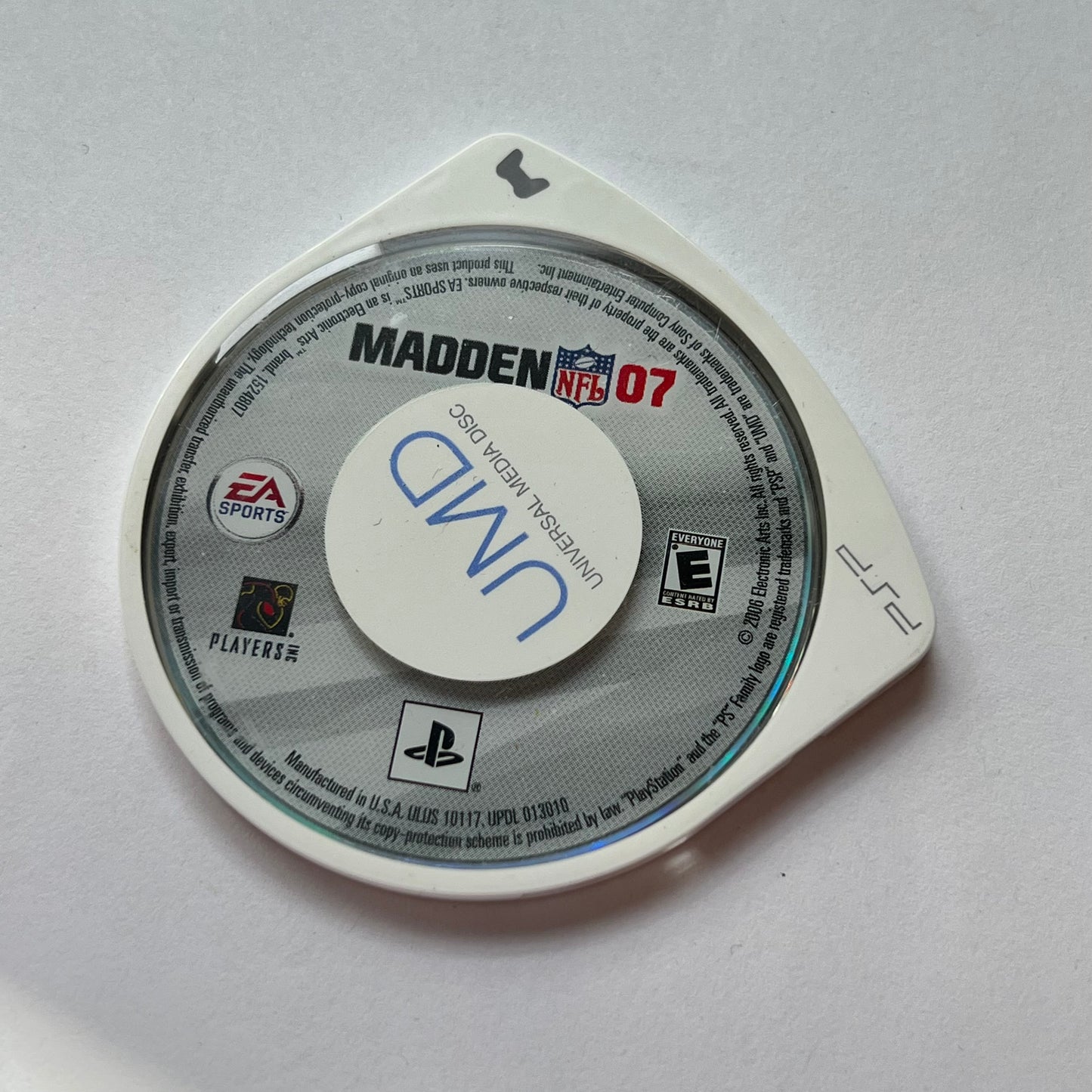 Madden NFL 07 (Sony PSP, 2006)