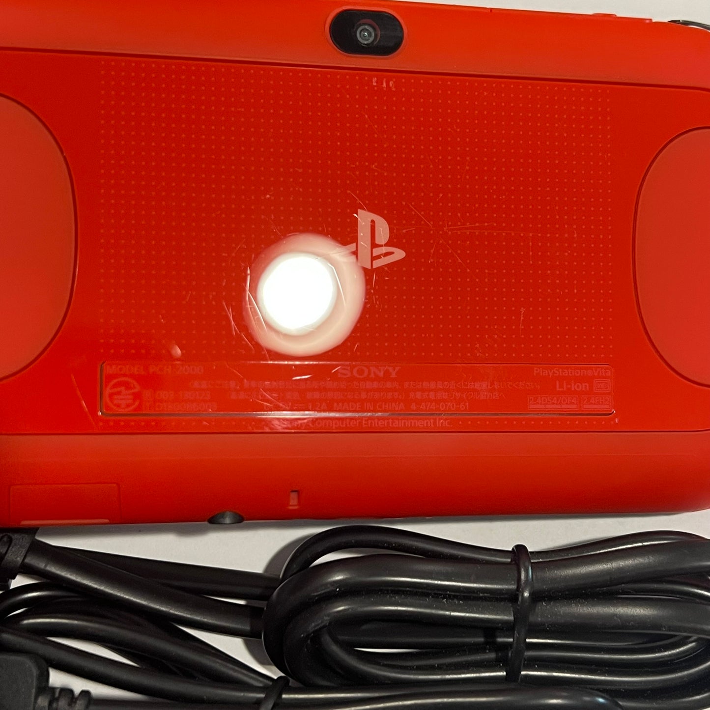 Red / Black Sony PS Vita 2000