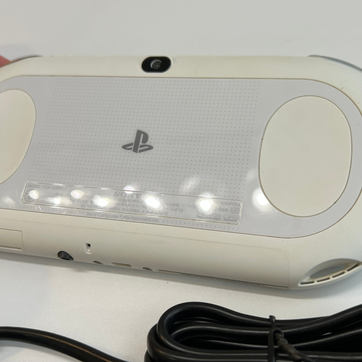 White Sony PS Vita 2000 System