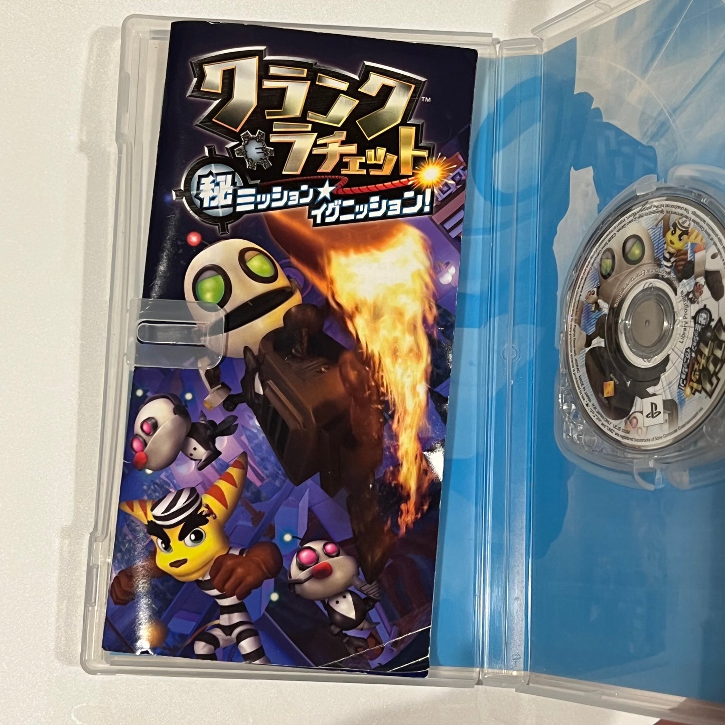 Ratchet & Clank - Maruhi Mission Ignition (Sony PSP) Complete - Japan Import