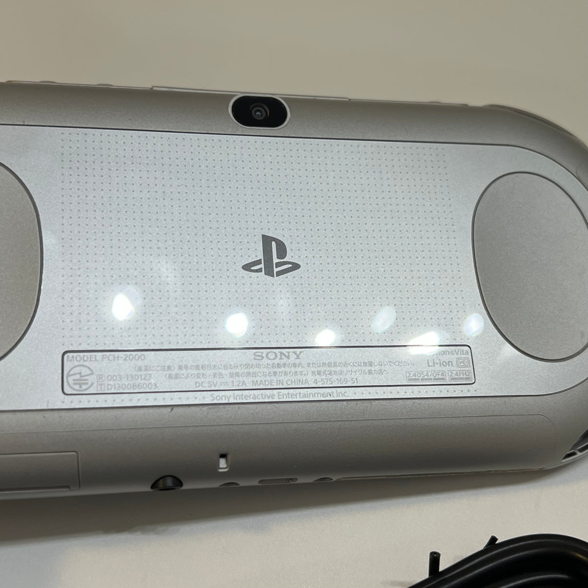 Silver Sony PS Vita 2000 System