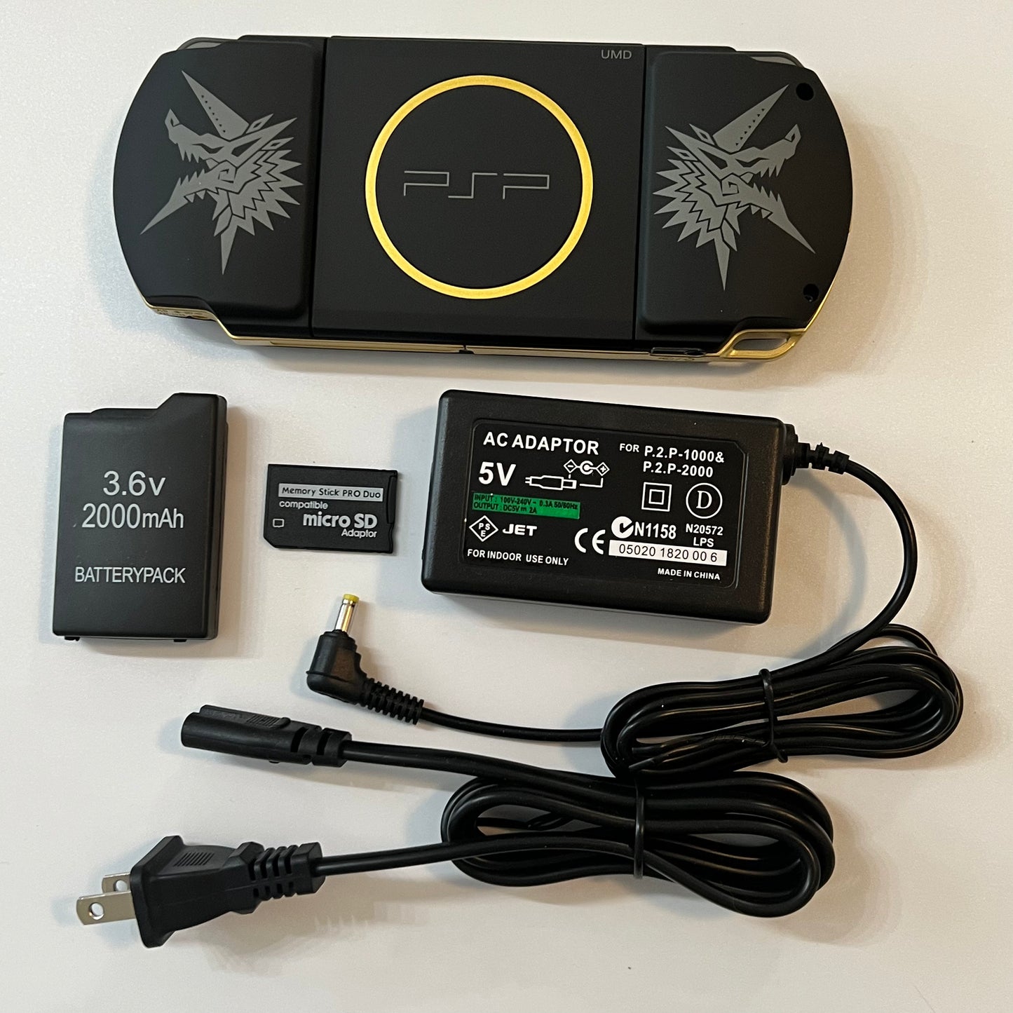 Monster Hunter Sony PSP 3000 Bundle (New Shell)