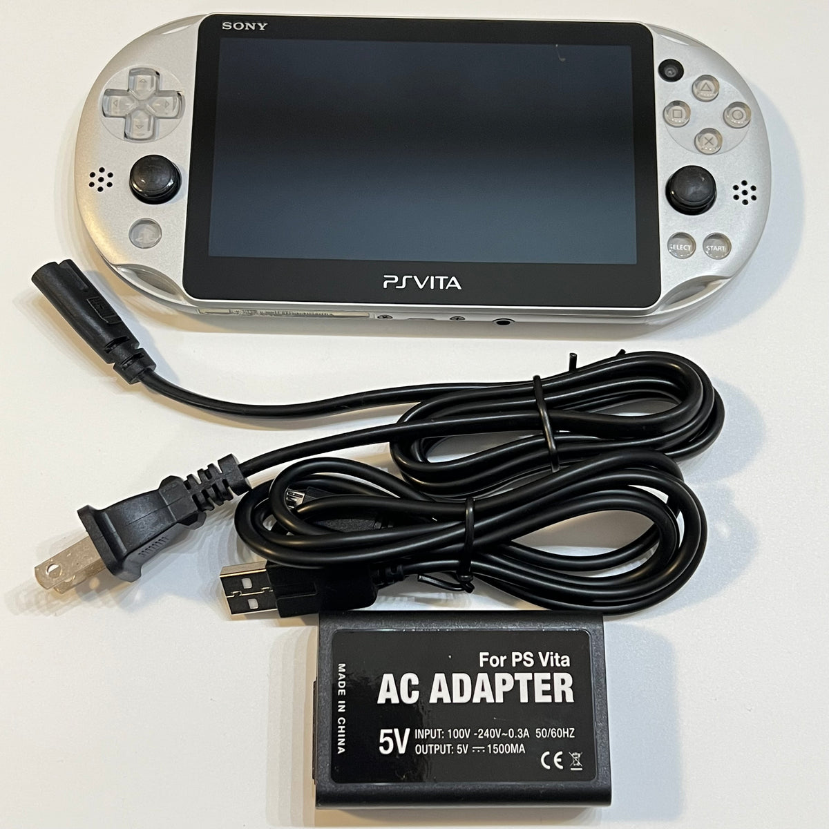 Silver Sony PS Vita 2000 System