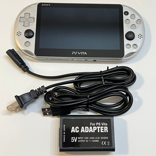 Silver Sony PS Vita 2000 System