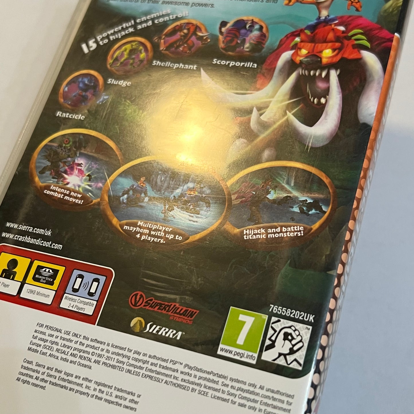 Crash of the Titans (Sony PSP, 2011)