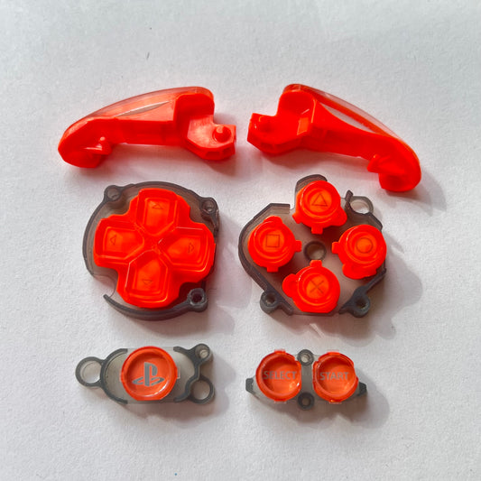 OEM Sony PS Vita 2000 Noen Orange Buttons Set