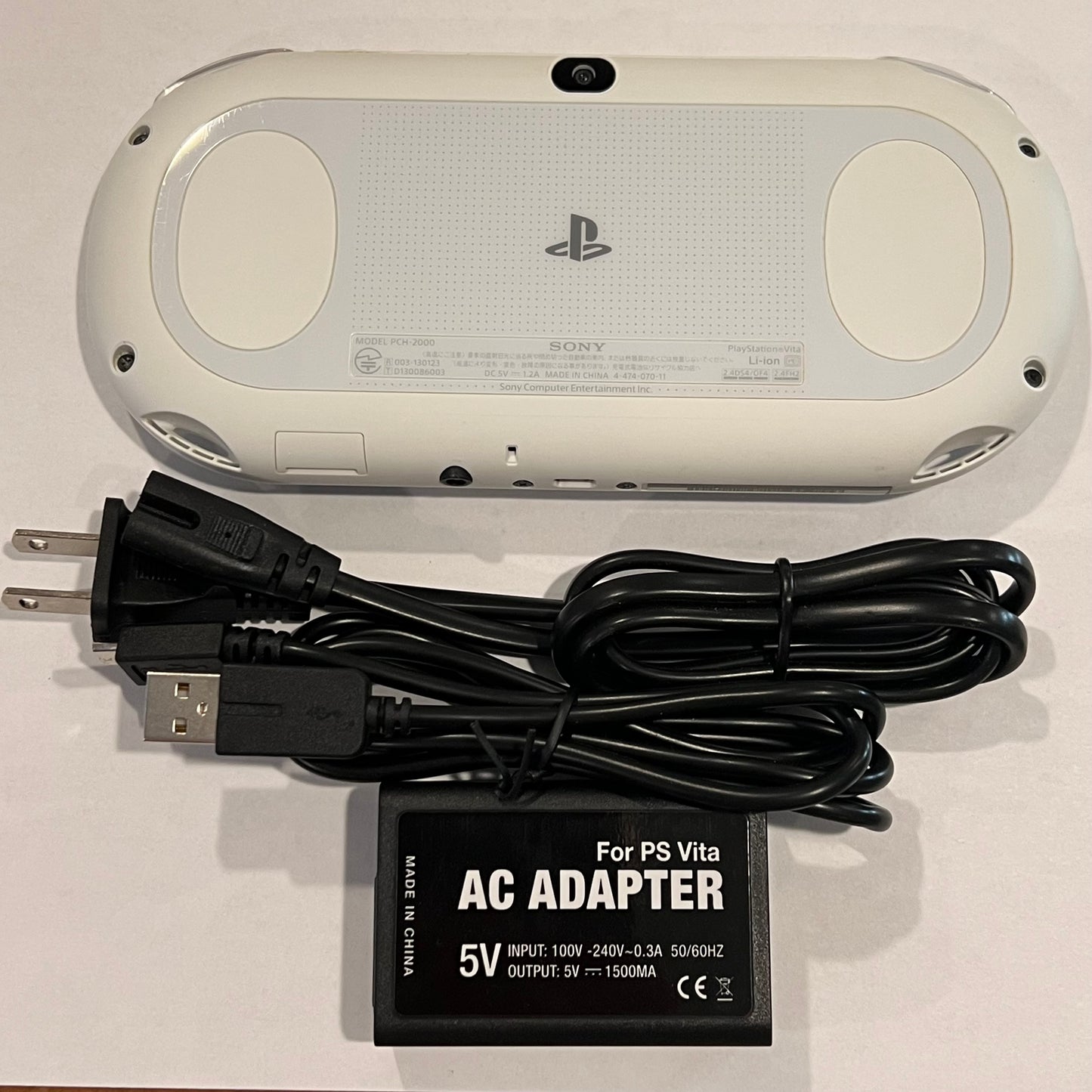 White Sony PS Vita 2000