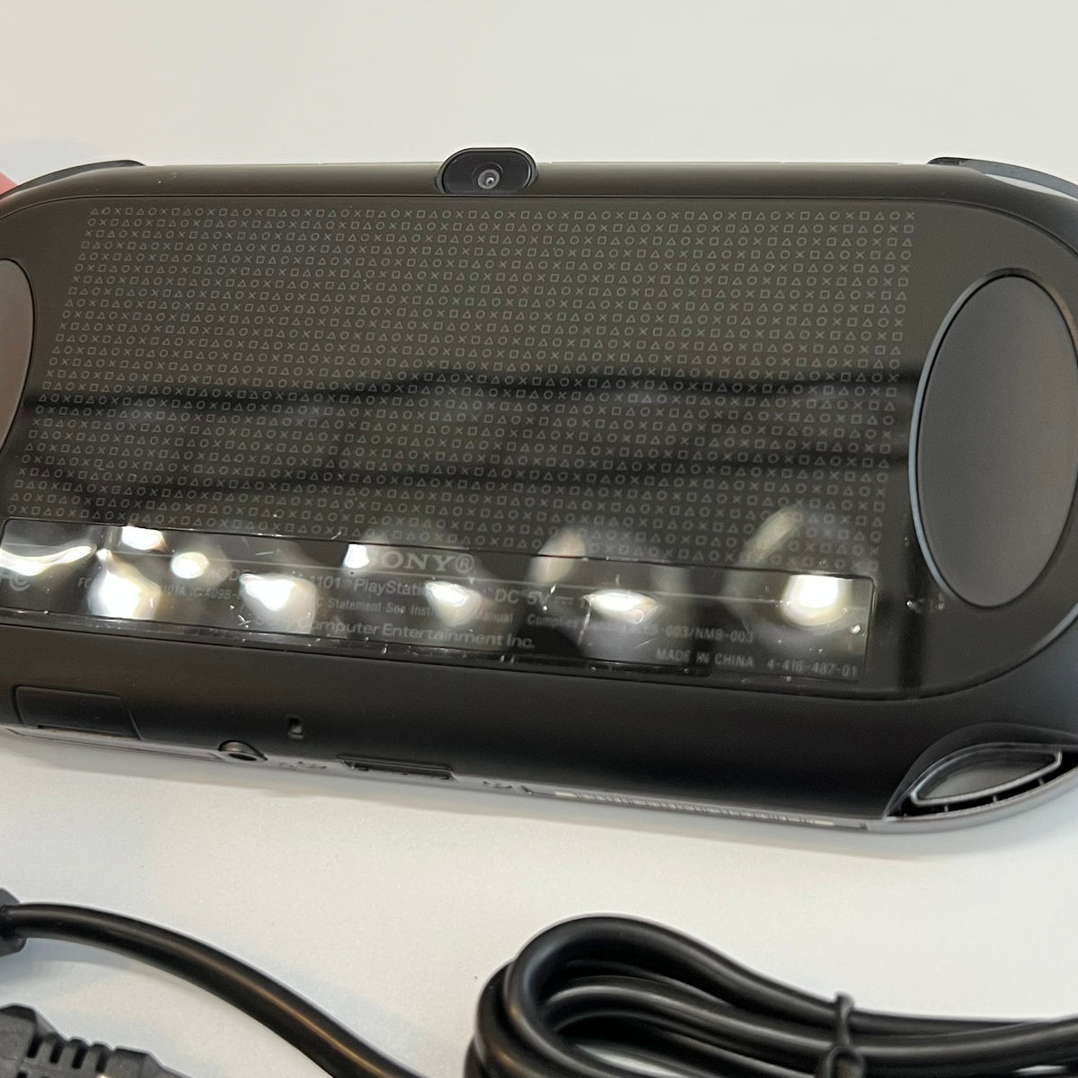 Black Sony PS Vita 1101 System (Vita 1000 series) Excellent Condition