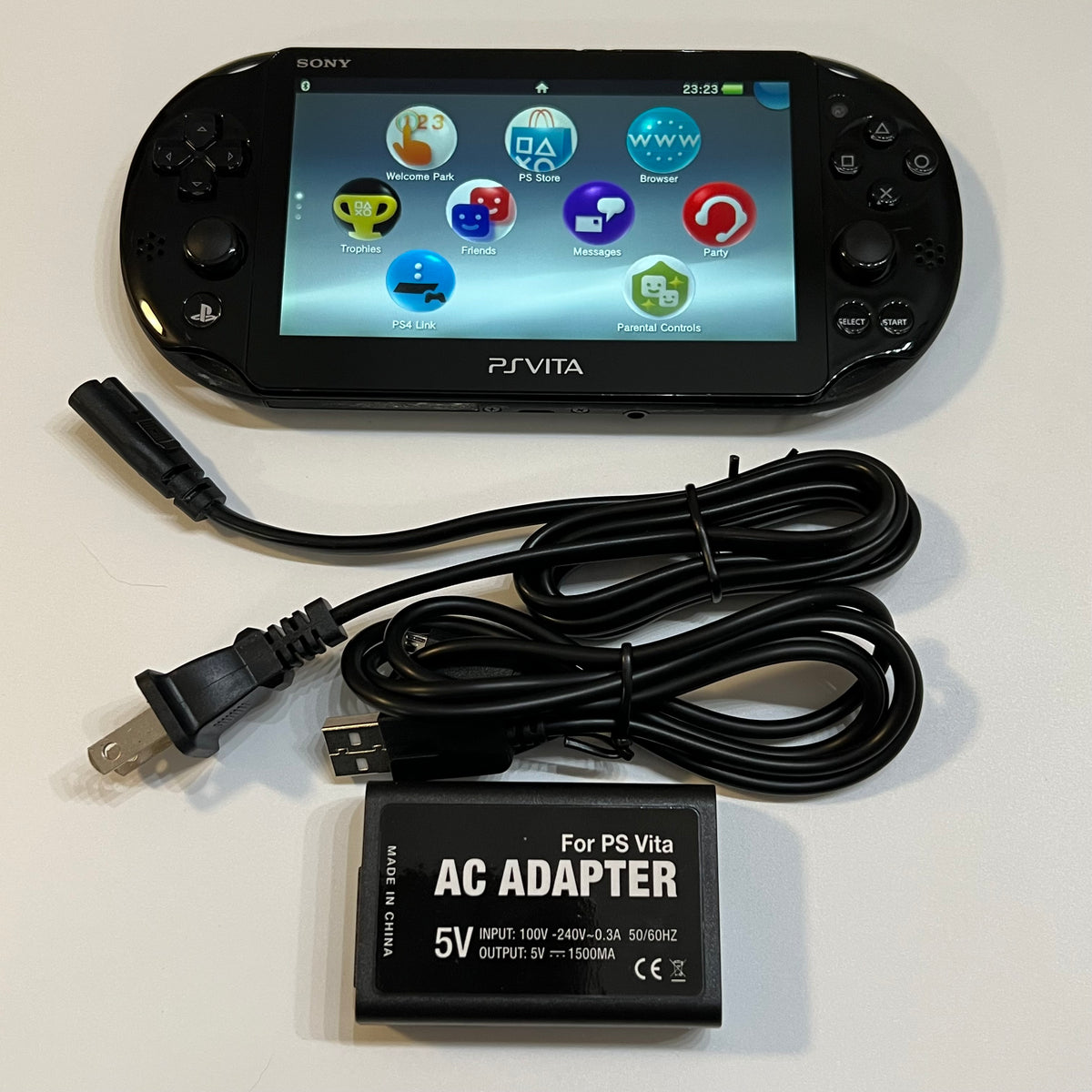 Black Sony PS Vita 2000 System
