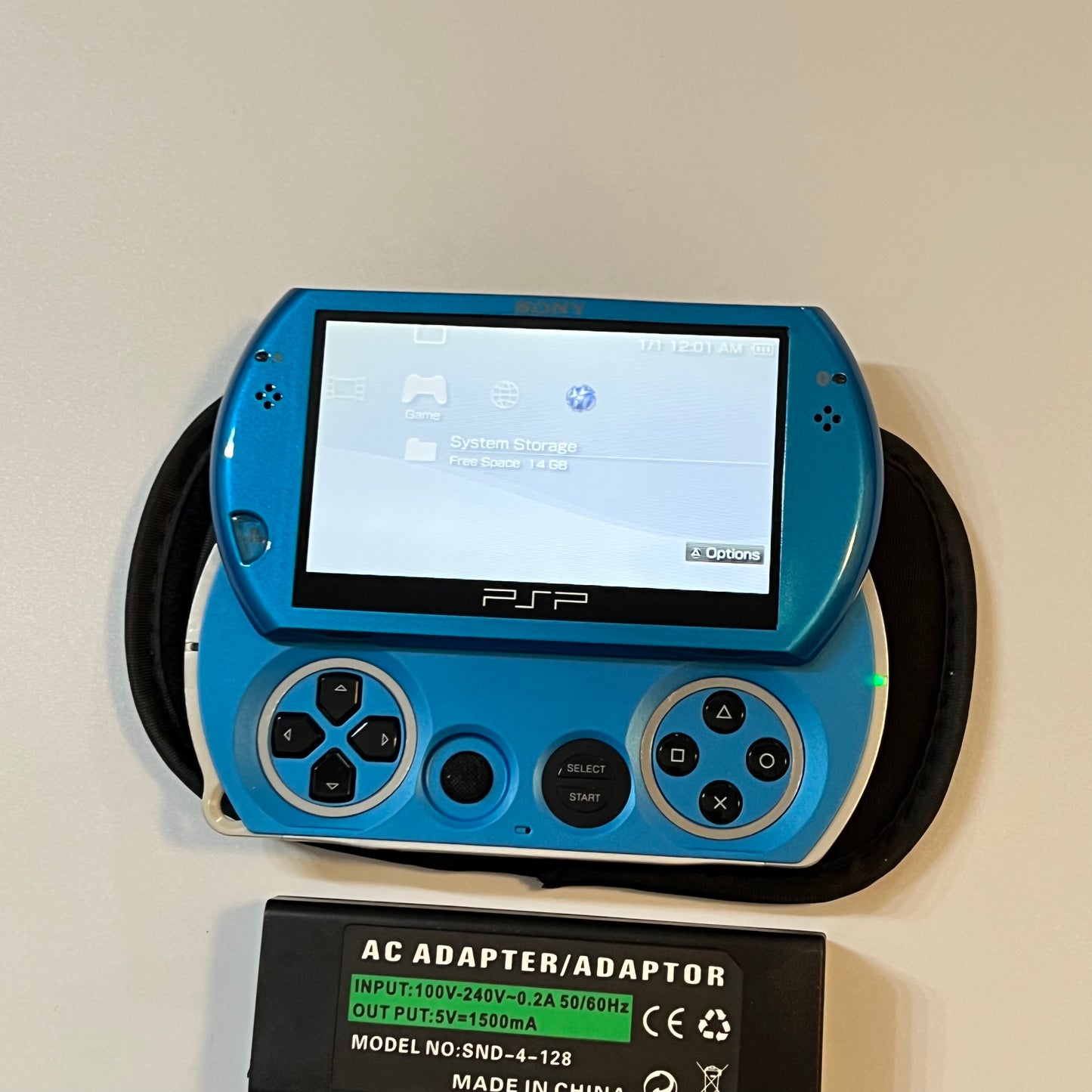 Black / Blue Sony PSP Go System