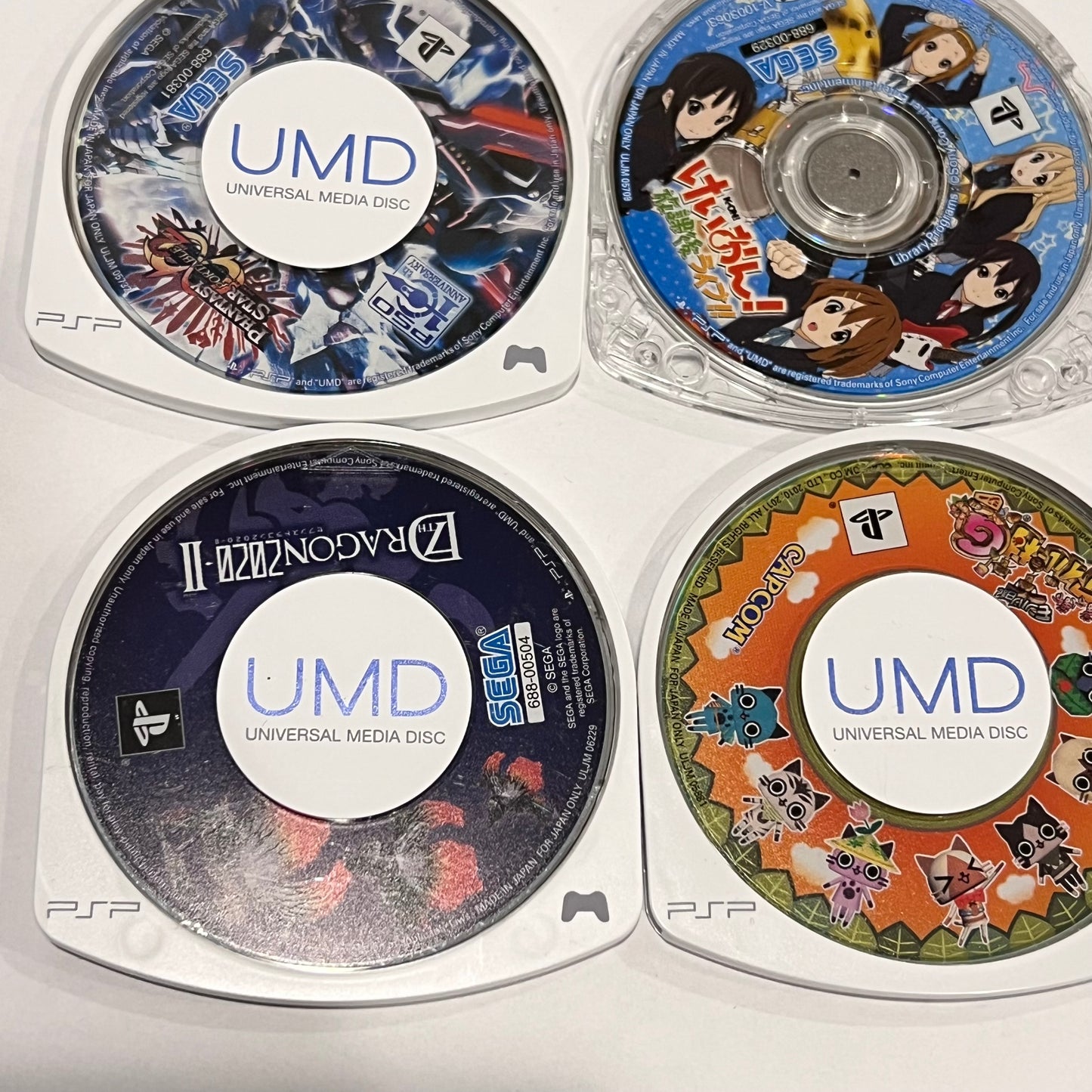 Lot of 9 Games (Sony PSP) Japan Import