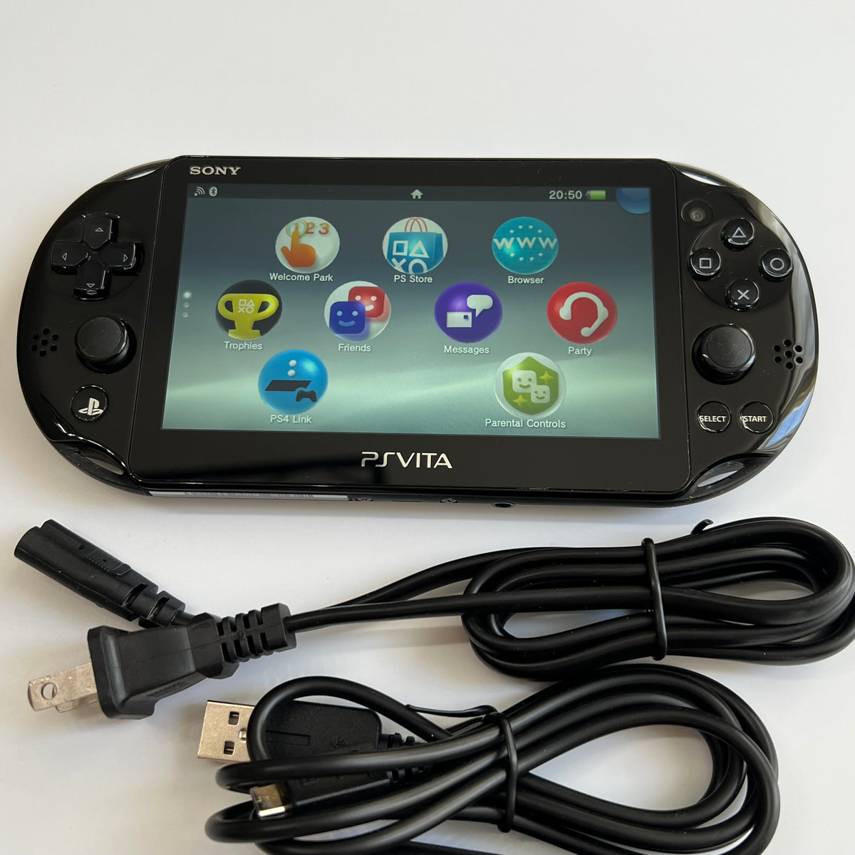 Black Sony PS Vita 2000 System