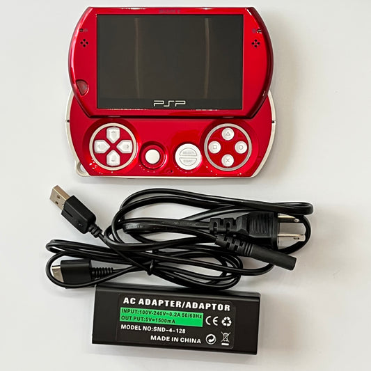 White / Red Sony PSP Go System