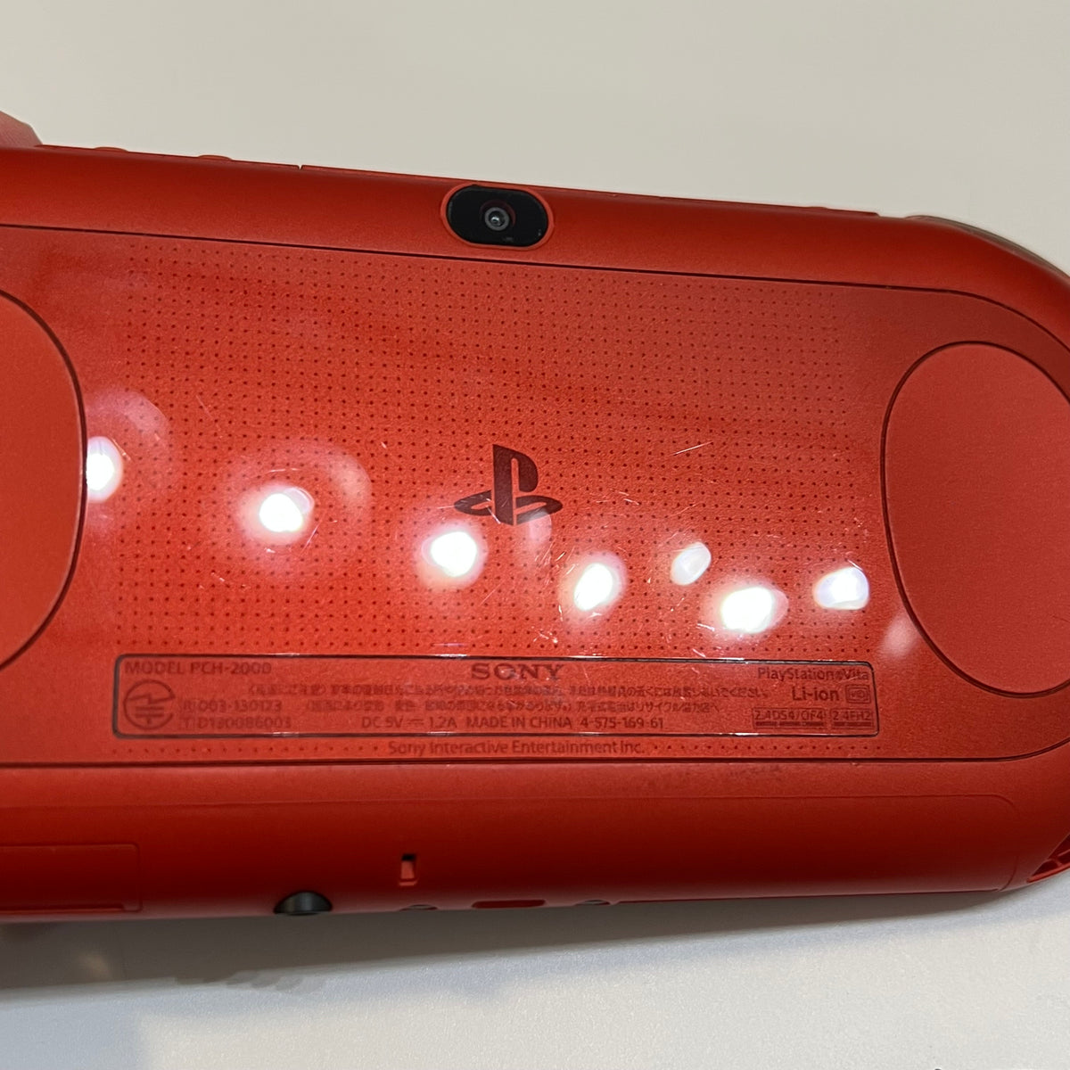 Metallic Red Sony PS Vita 2000 System