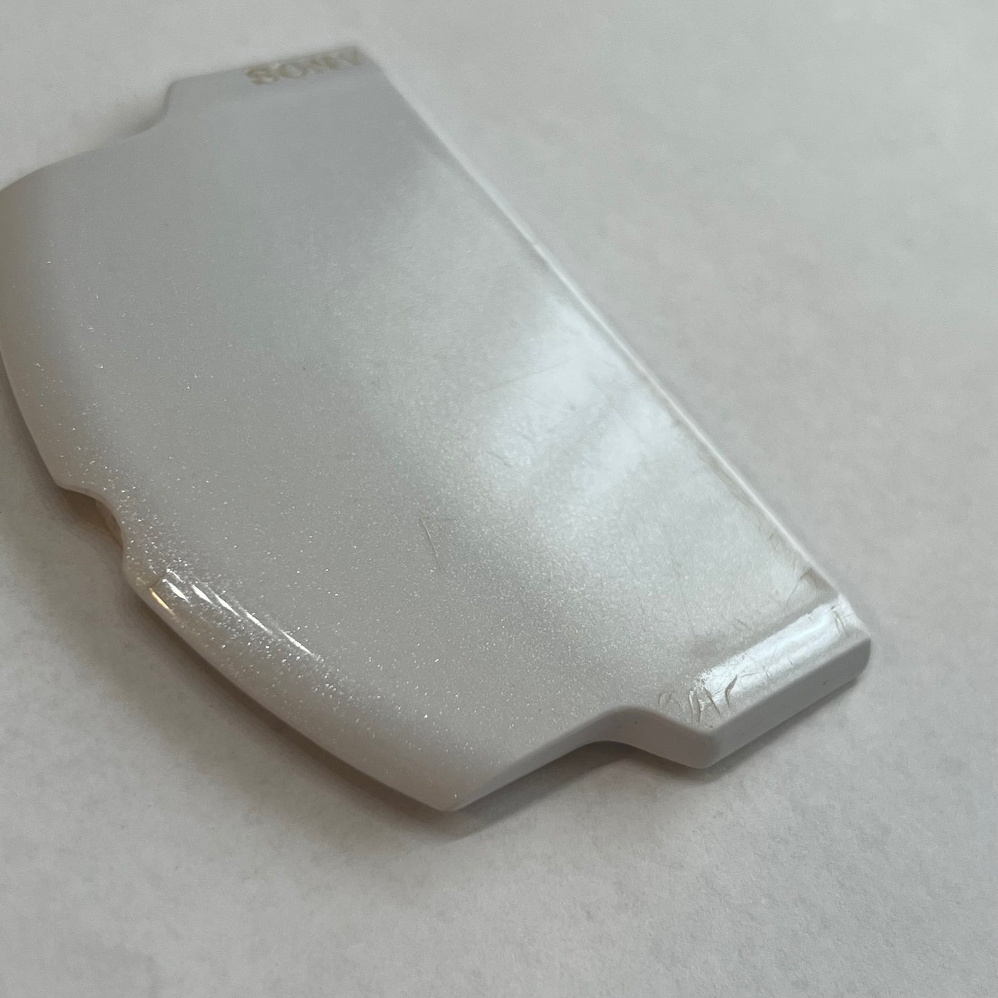 OEM Pearl White Sony PSP 3000 Battery Cover (#10)