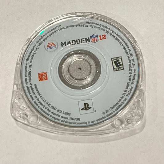 Madden NFL 12 (Sony PSP, 2011)