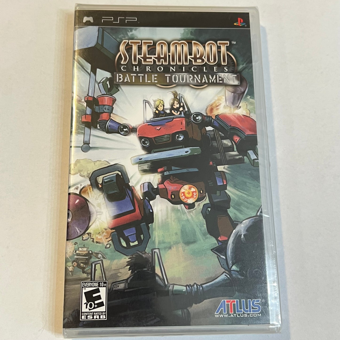 NEW Steambot Chronicles Battle Tournament (Sony PSP, 2009)