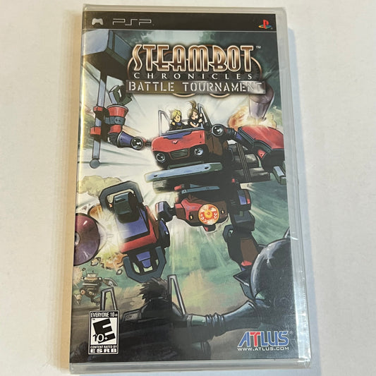 NEW Steambot Chronicles Battle Tournament (Sony PSP, 2009)