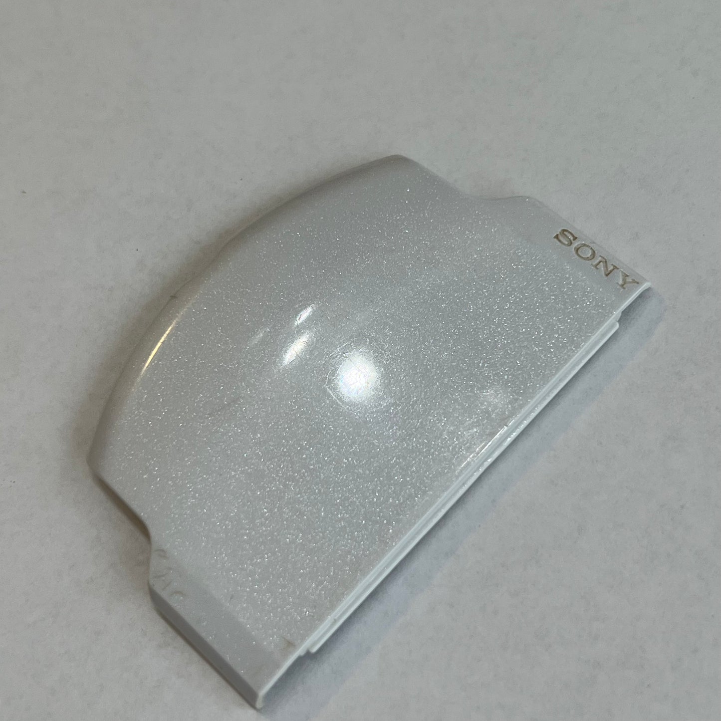 OEM Pearl White Sony PSP 3000 Battery Cover (#10)
