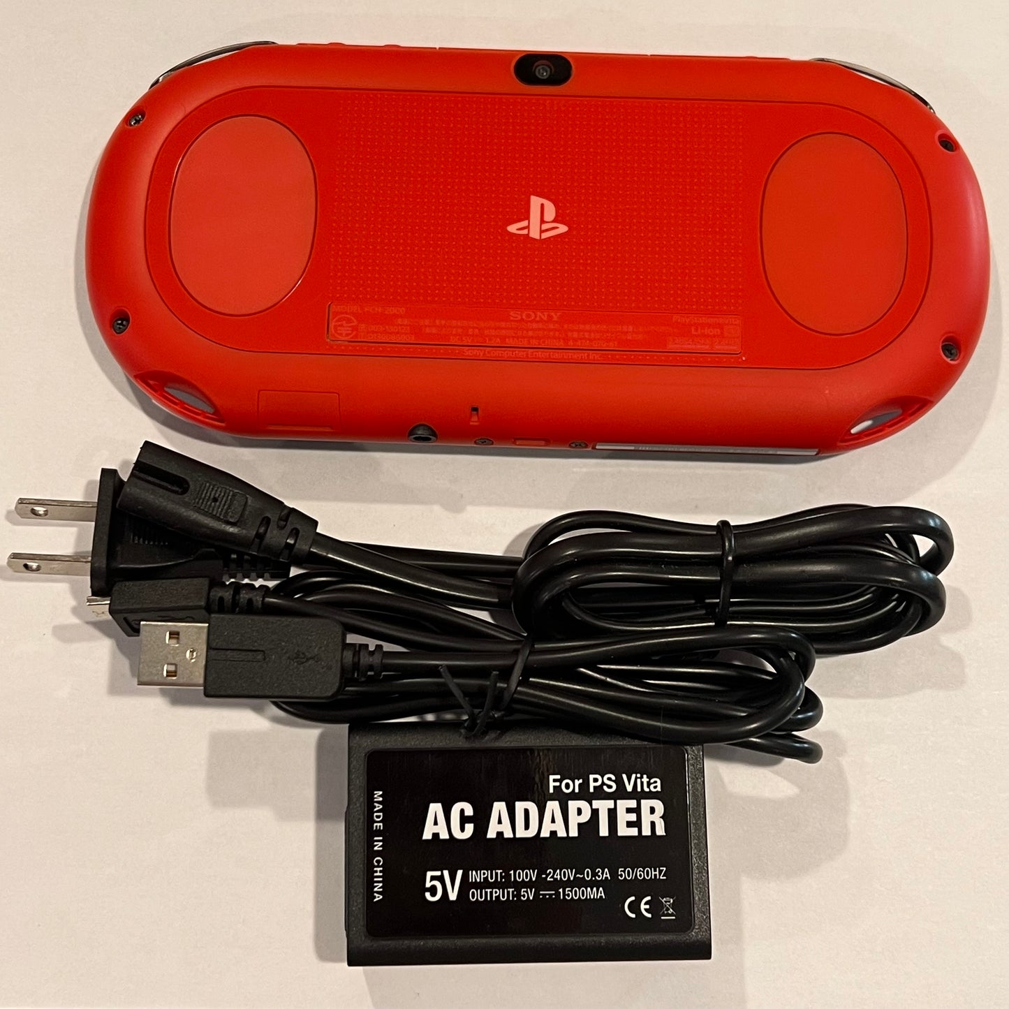 Red / Black Sony PS Vita 2000