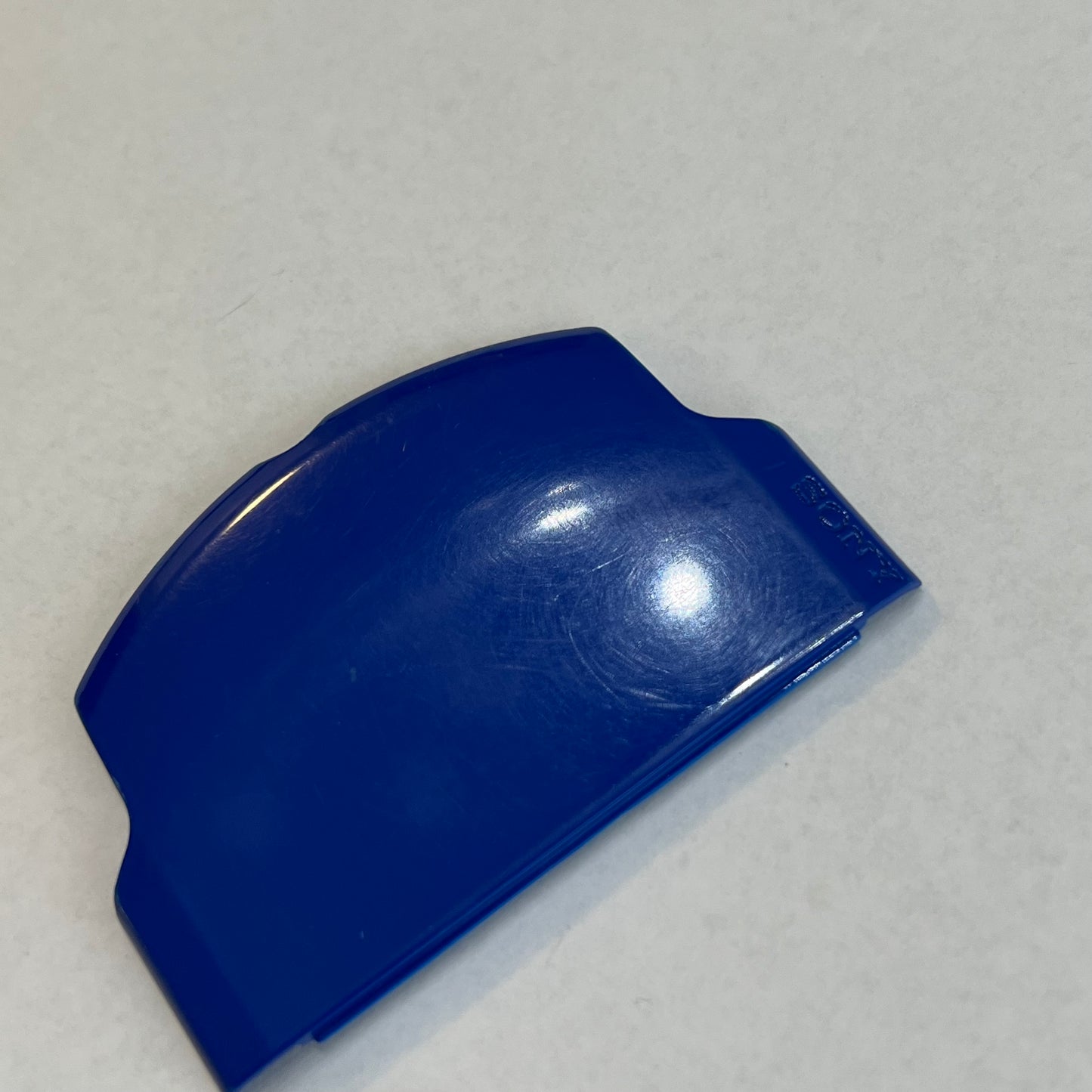OEM White / Blue Sony PSP 3000 Battery Cover (#5)