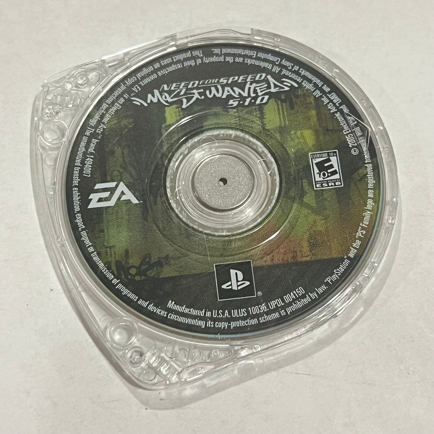 Need for Speed: Most Wanted 5-1-0 (Sony PSP, 2010)
