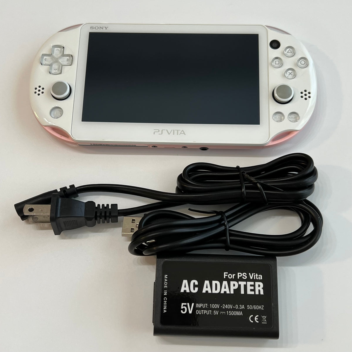 Light Pink / White Sony PS Vita 2000 System