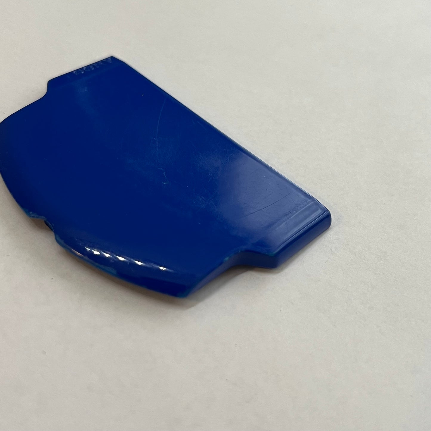 OEM White / Blue Sony PSP 3000 Battery Cover (#5)