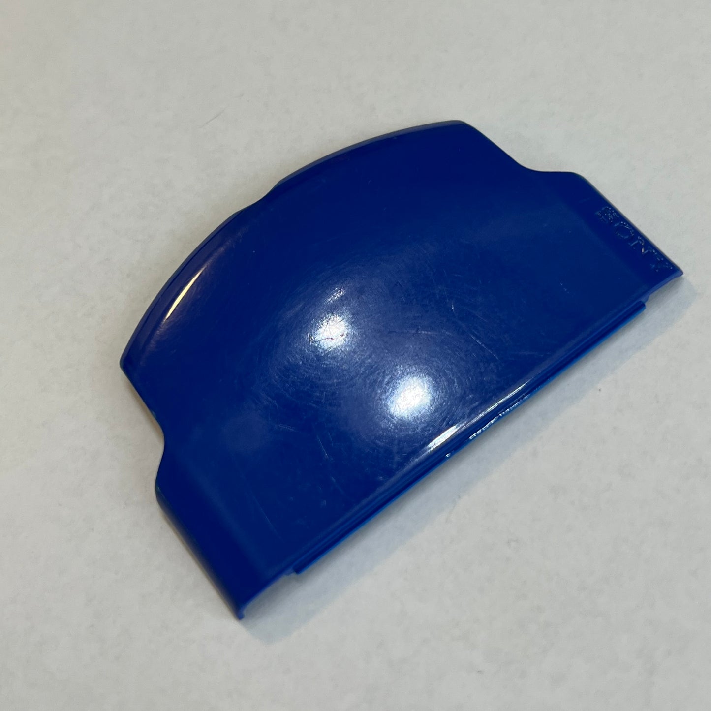 OEM White / Blue Sony PSP 3000 Battery Cover (#5)