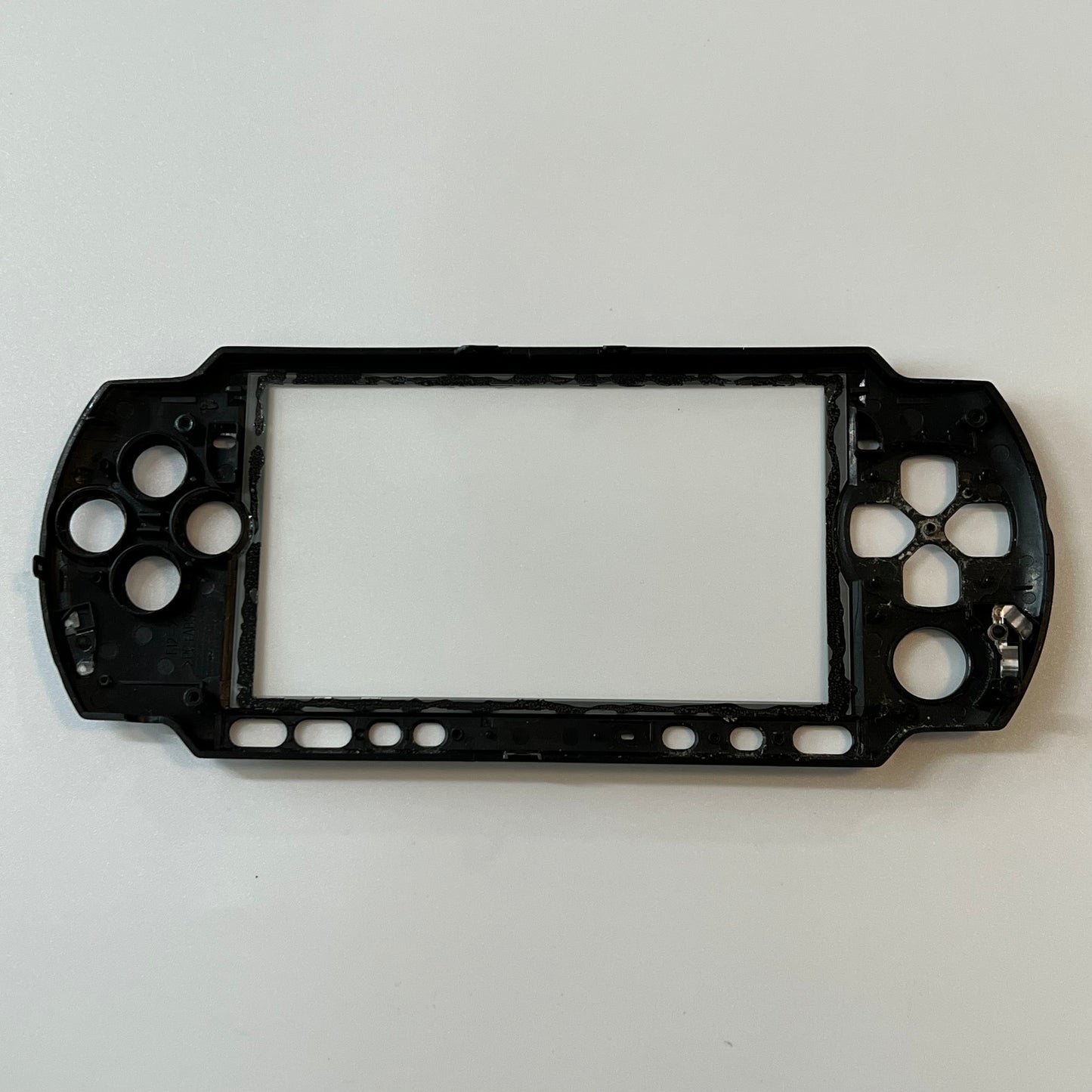 OEM Black Sony PSP 3000 Faceplate w/ Glass Lens