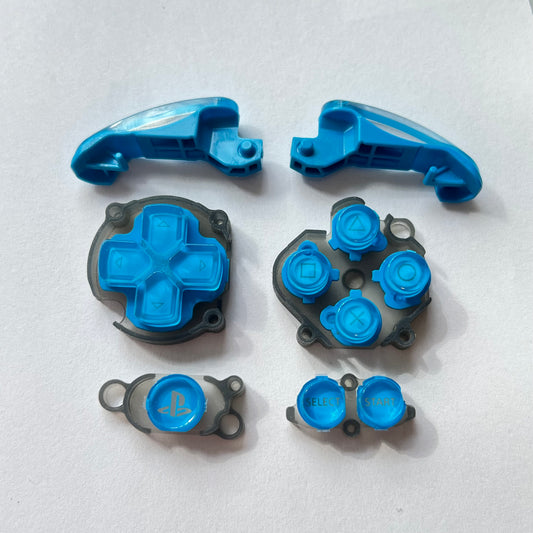 Sony PS Vita 2000 Aqua Blue Buttons Set