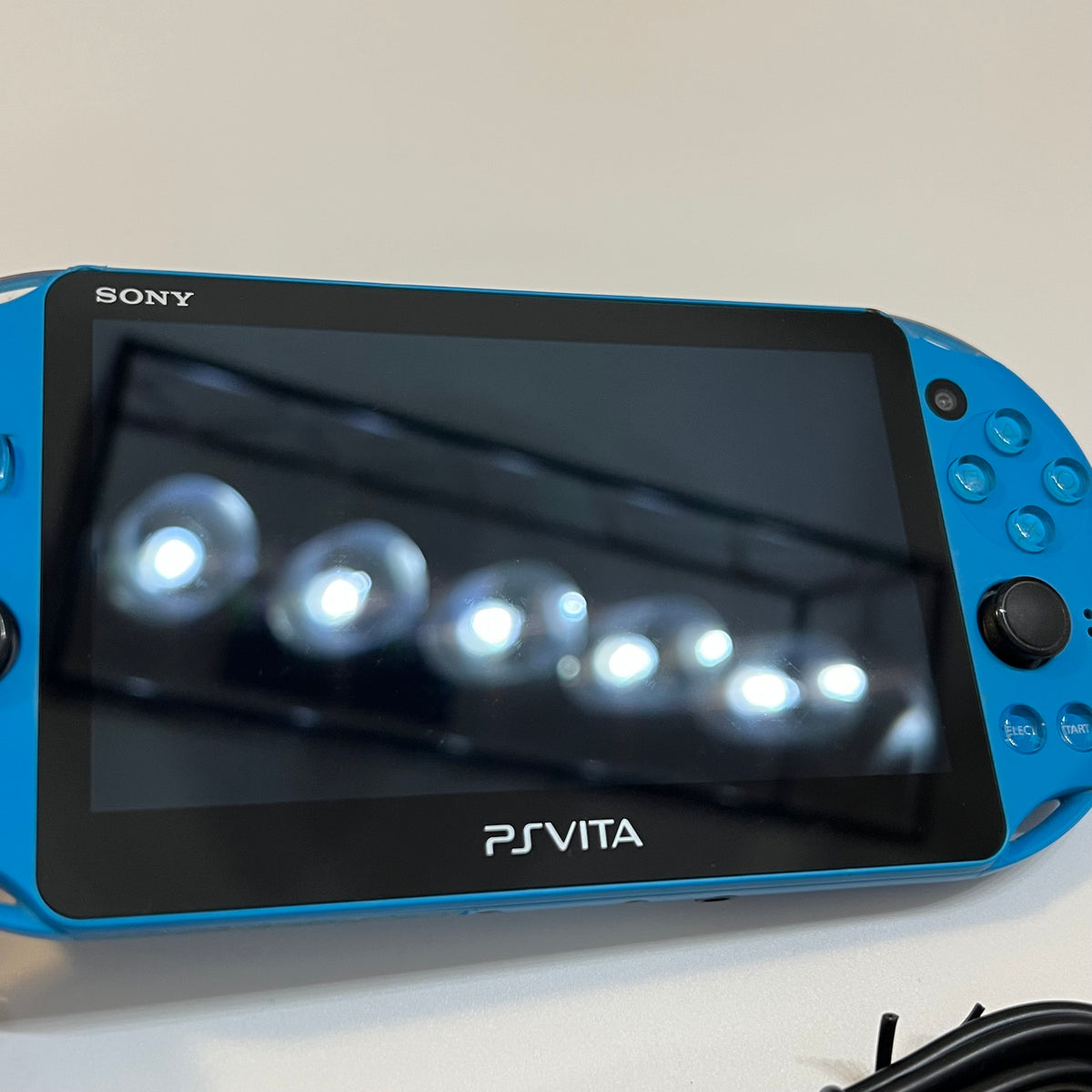 Aqua Blue Sony PS Vita 2000 System