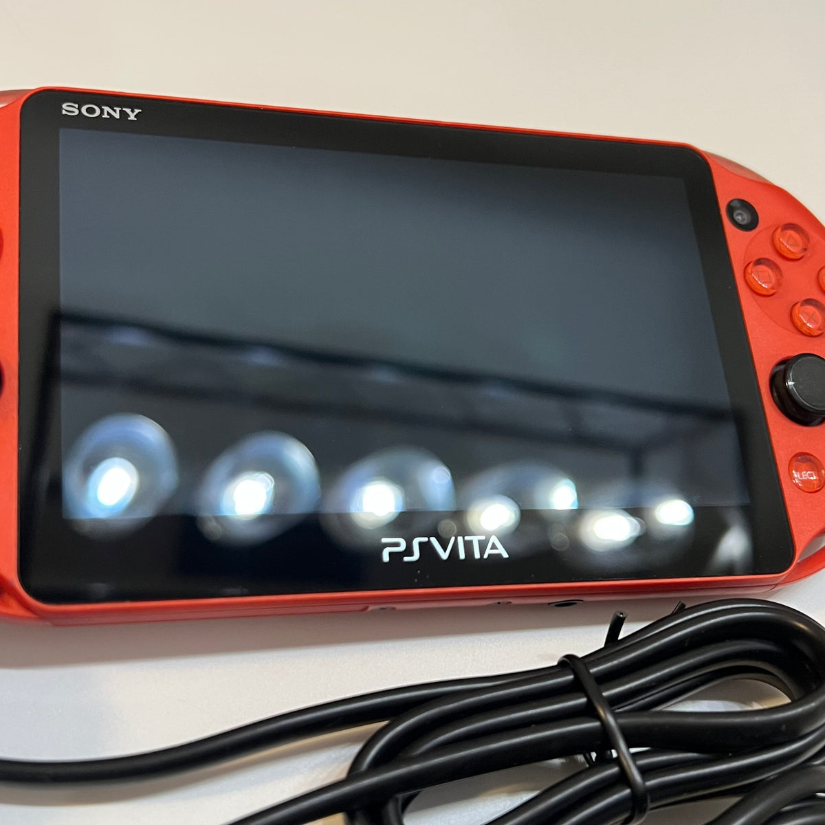 Metallic Red Sony PS Vita 2000 System