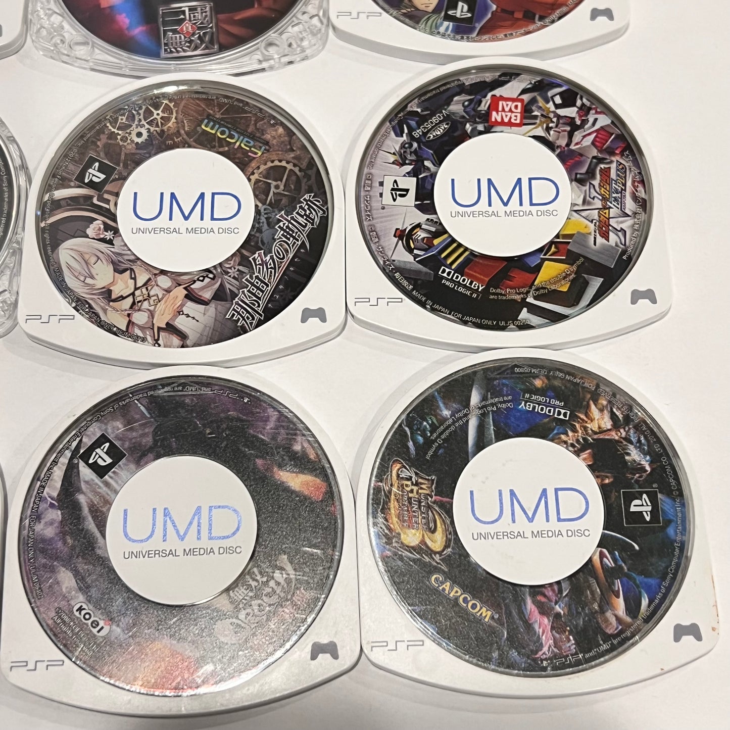 Lot of 9 Games (Sony PSP) Japan Import