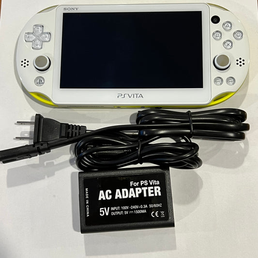 Lime Green / White Sony PS Vita 2000