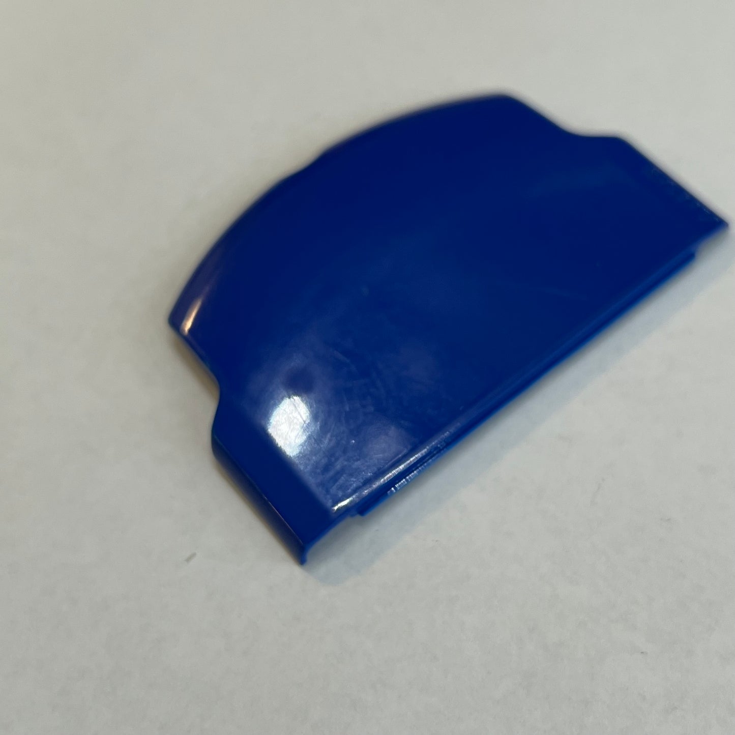 OEM White / Blue Sony PSP 3000 Battery Cover (#5)