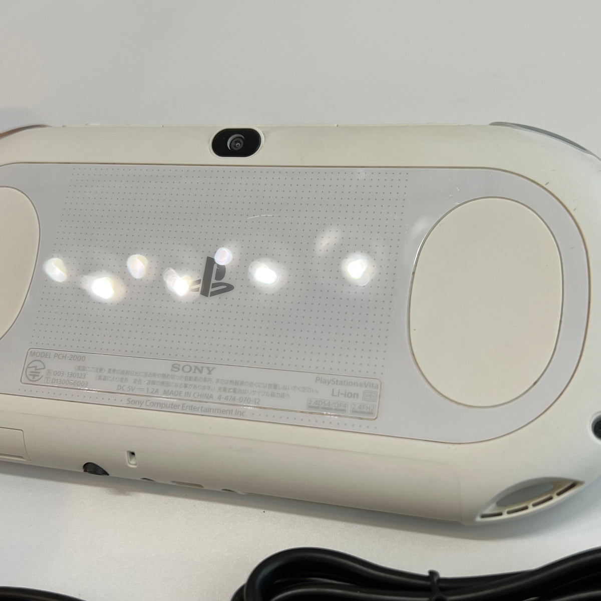 White Sony PS Vita 2000 System