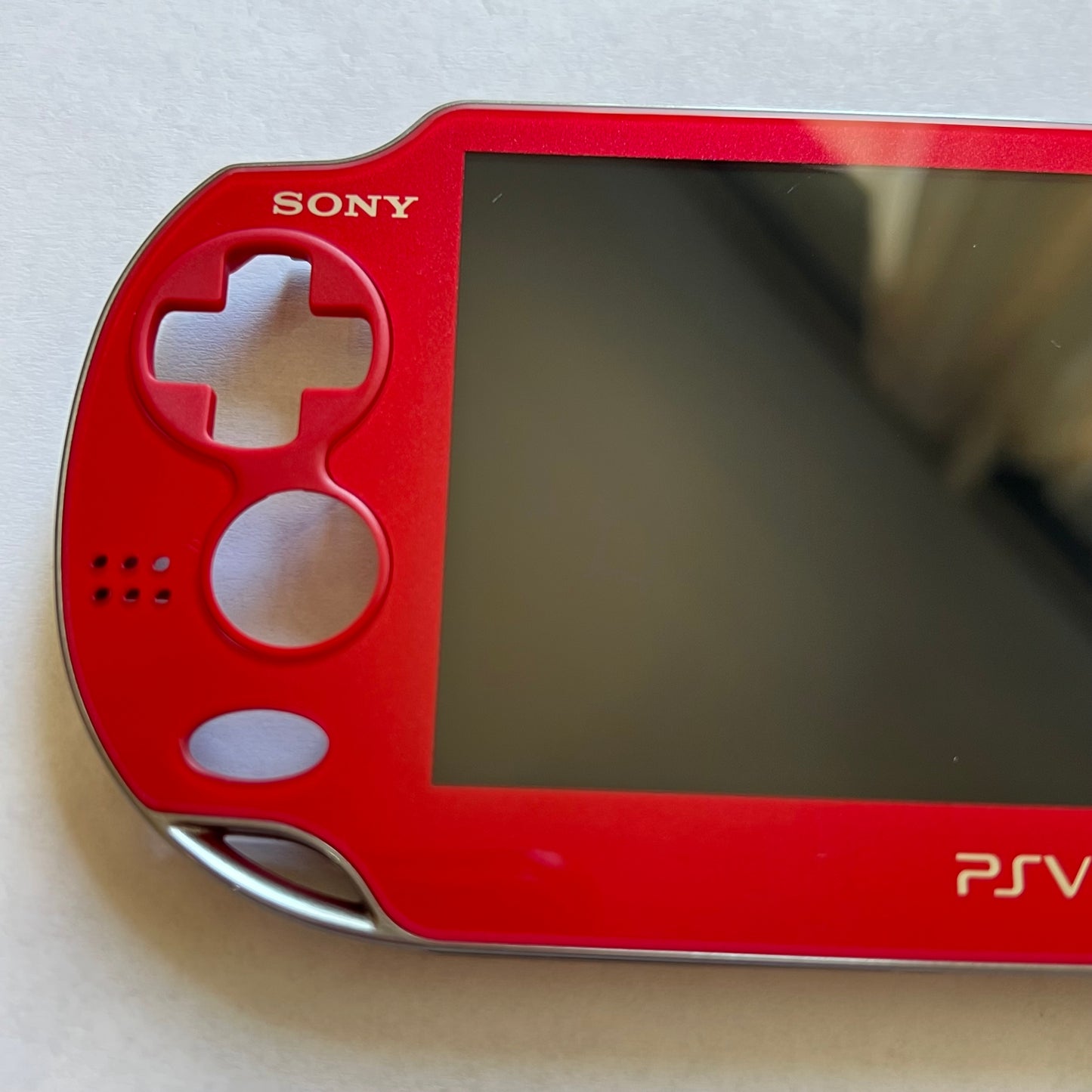 NEW Red PS Vita 1000 1100 Screen Front Assembly
