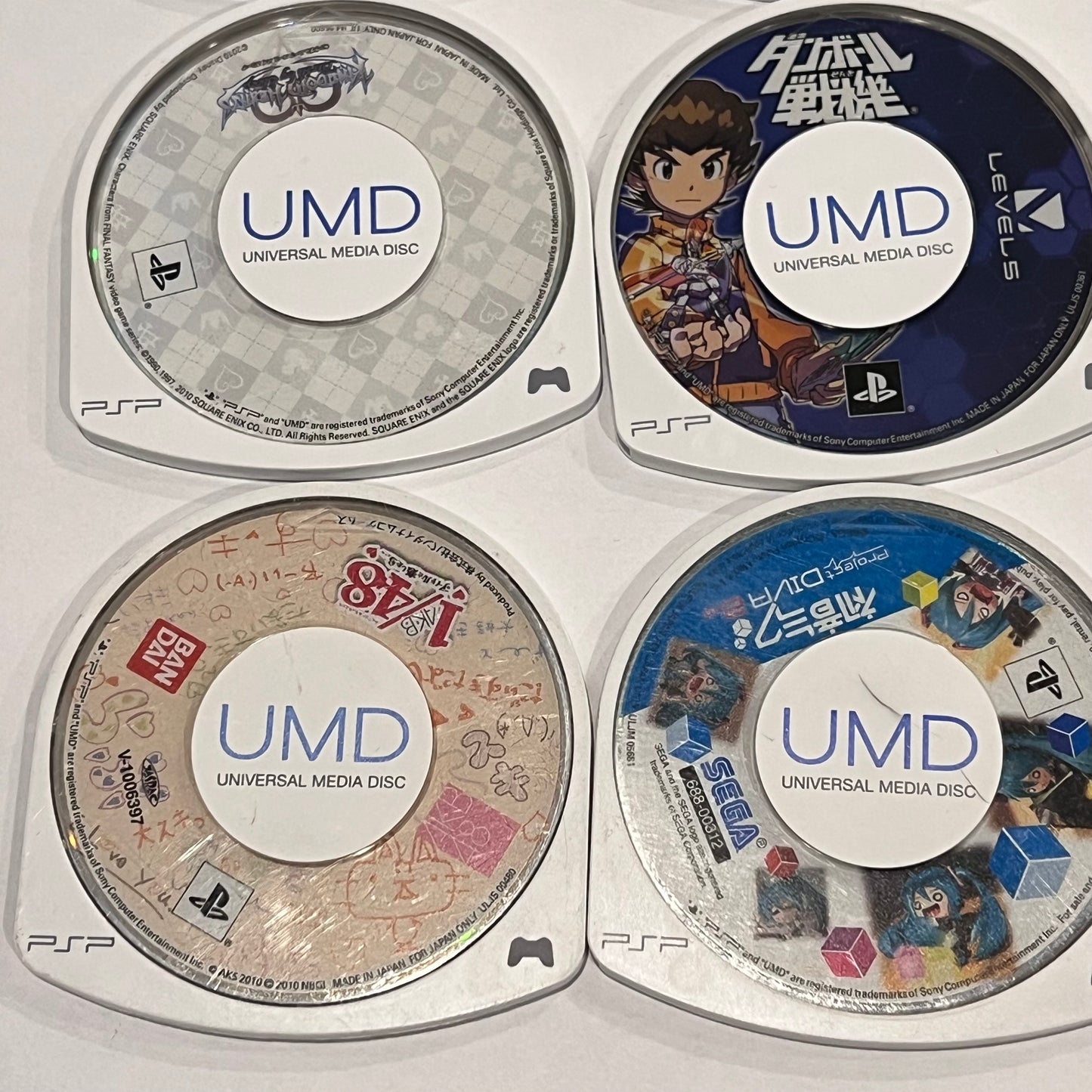 Lot of 9 Games (Sony PSP) Japan Import