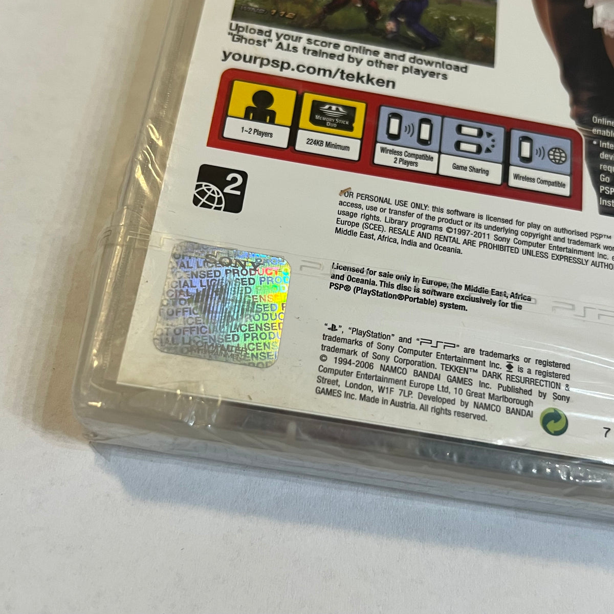NEW Tekken Dark Resurrection (Sony PSP, 2011)