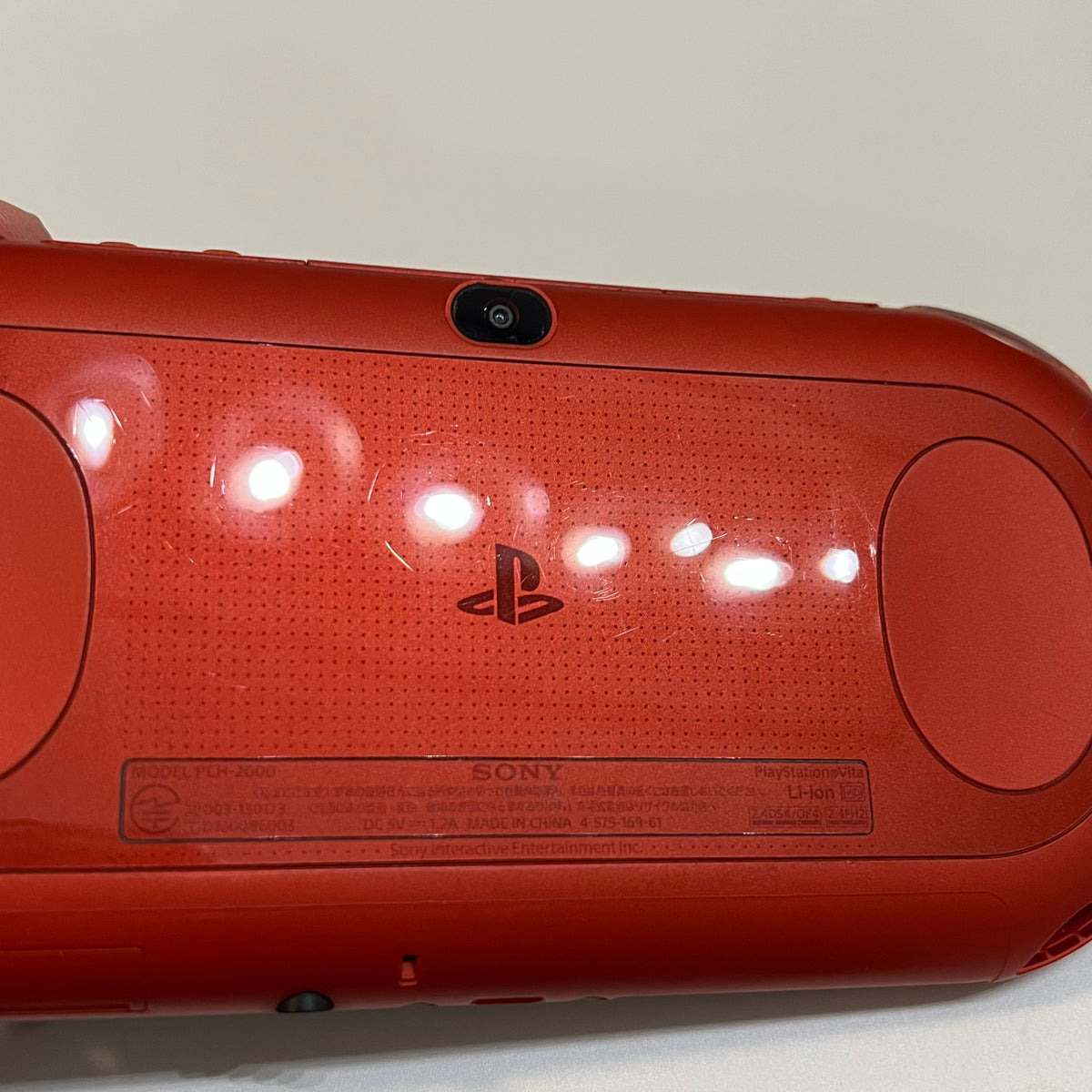 Metallic Red Sony PS Vita 2000 System