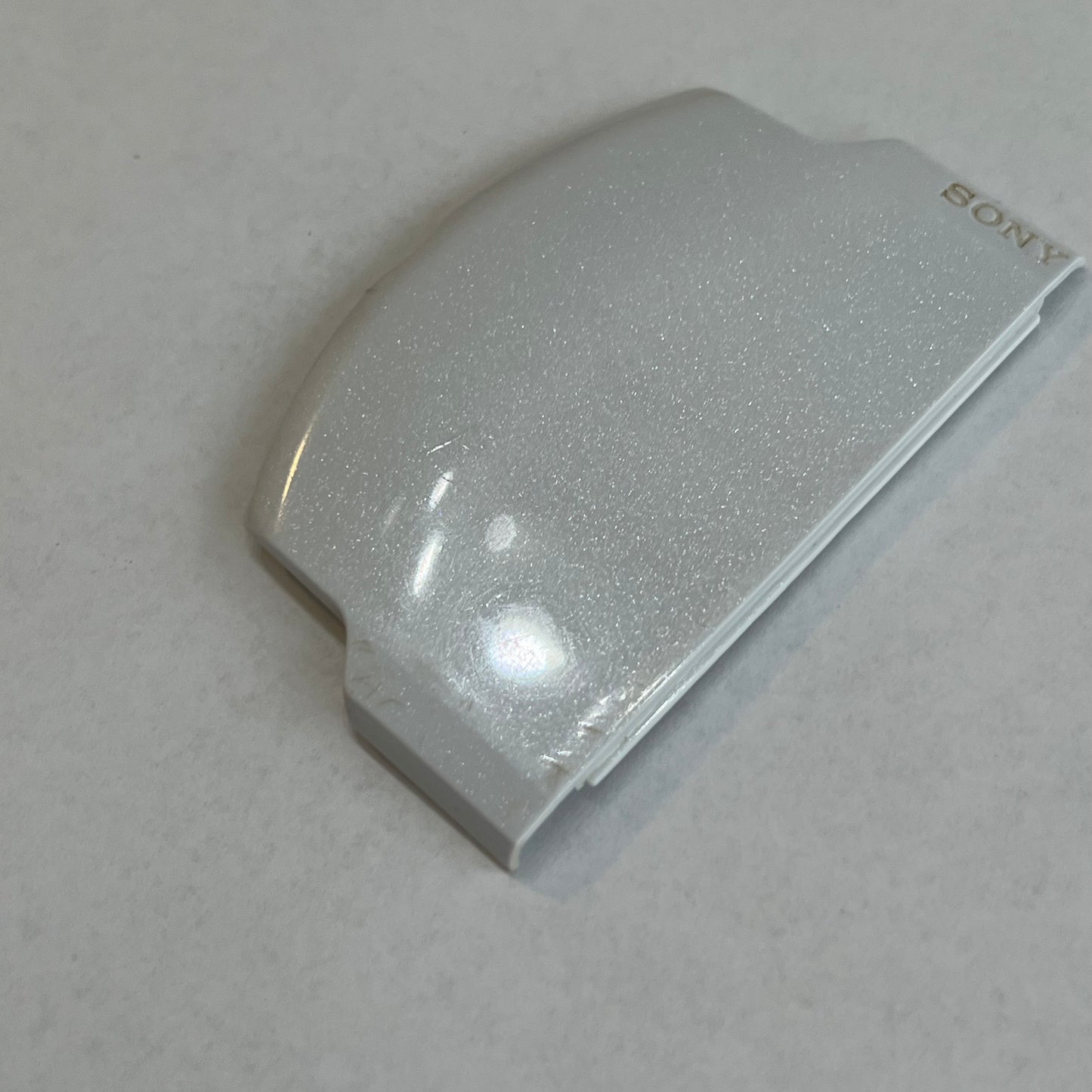 OEM Pearl White Sony PSP 3000 Battery Cover (#10)