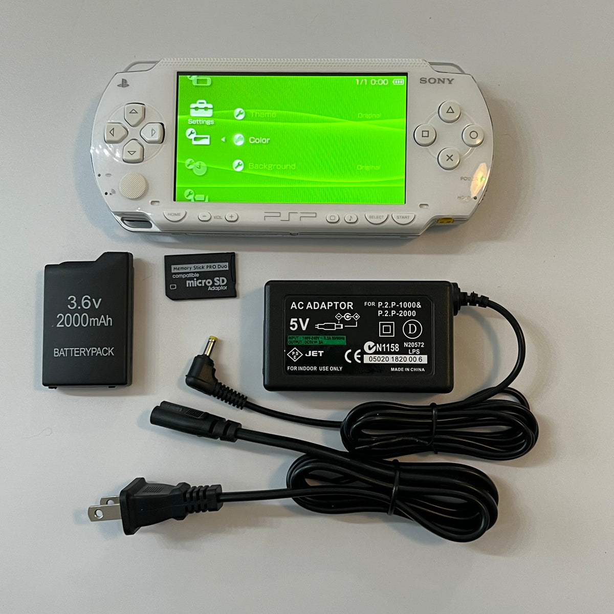 Apple Psp White Sony PSP 1000 Bundle (IPS screen) – Everything PSP