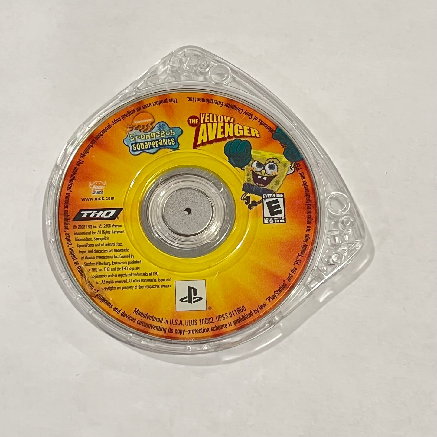 SpongeBob SquarePants: The Yellow Avenger (Sony PSP, 2006)
