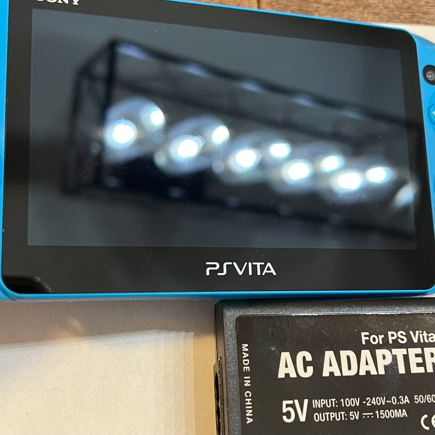 Aqua Blue Sony PS Vita 2000