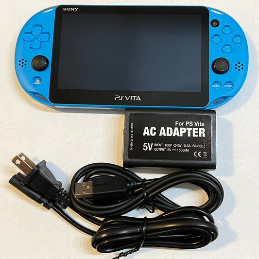 Aqua Blue Sony PS Vita 2000