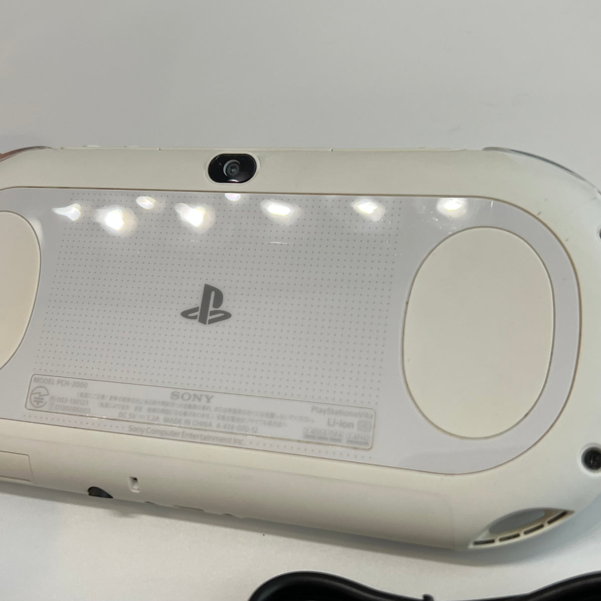 White Sony PS Vita 2000 System