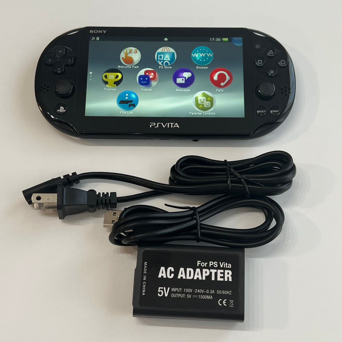 Black Sony PS Vita 2000 System