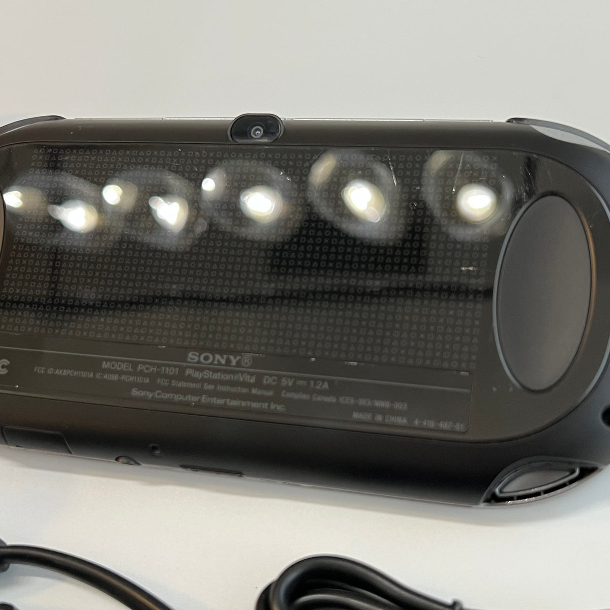 Black Sony PS Vita 1101 System (Vita 1000 series) Excellent Condition