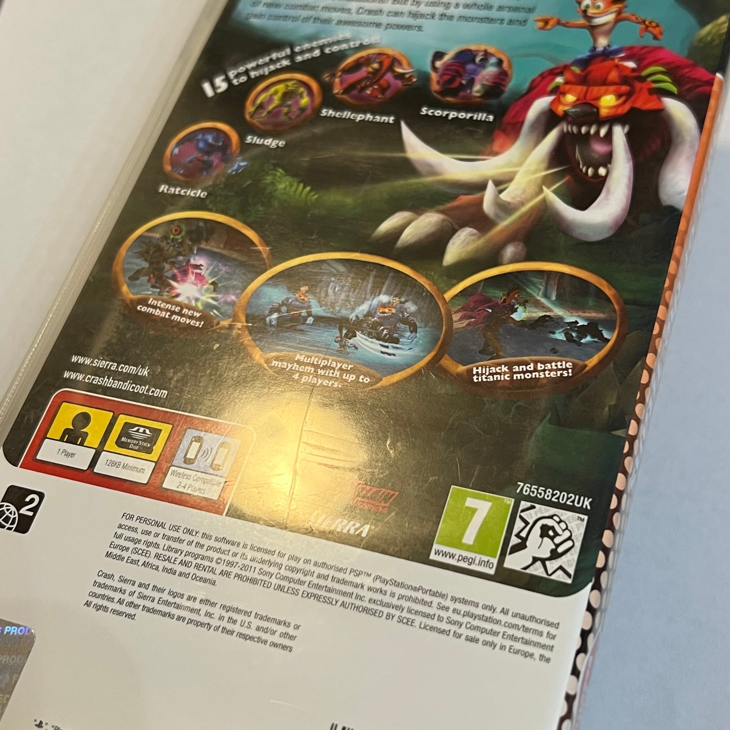 Crash of the Titans (Sony PSP, 2011)